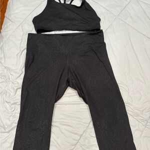 Black Athleisure Set